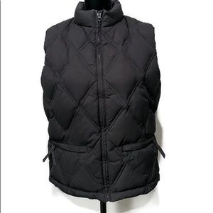 Gap Womens Puffer Vest, Size M, black